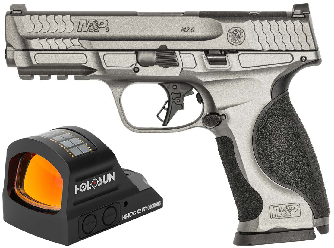 SW M&P9 METAL M2.0 9MM HOLOSUN BUNDLE - Pistols